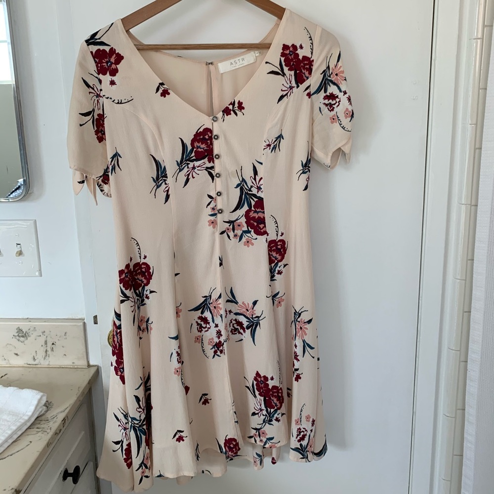 Astr mini floral dress